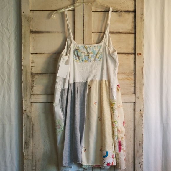 Upcycled Original White Mori Girl Tunic Dress XL🦋 - Picture 5 of 8